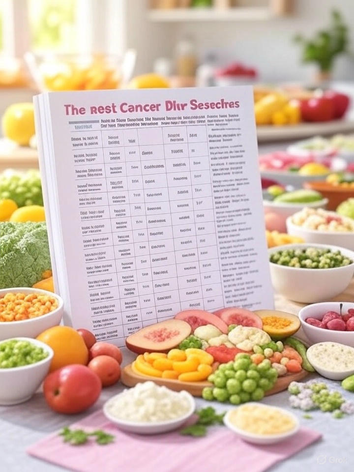 암 환자를 위한 유방암 식단 가이드와 피해야 할 음식