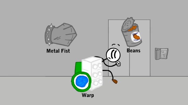 비행기-안에-집입하기-위한-도구를-선택하는-화면