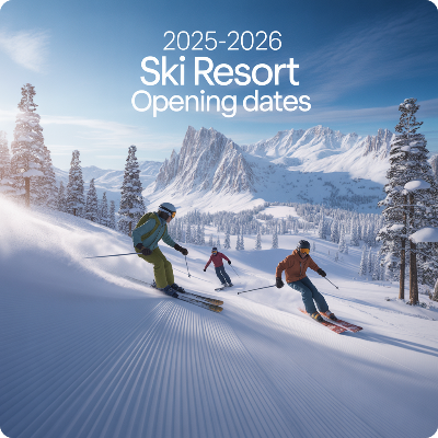 2025~2026 전국 스키장 개장일 이미지