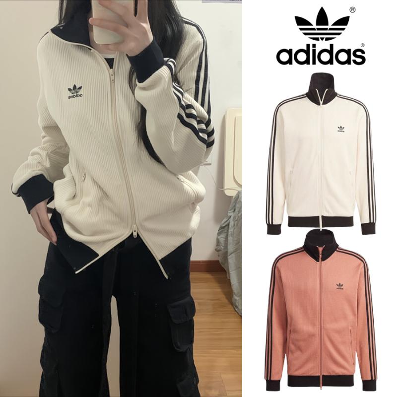 아디다스 와플 베켄바우어 아디컬러 클래식 트랙 자켓 집업 원더화이트