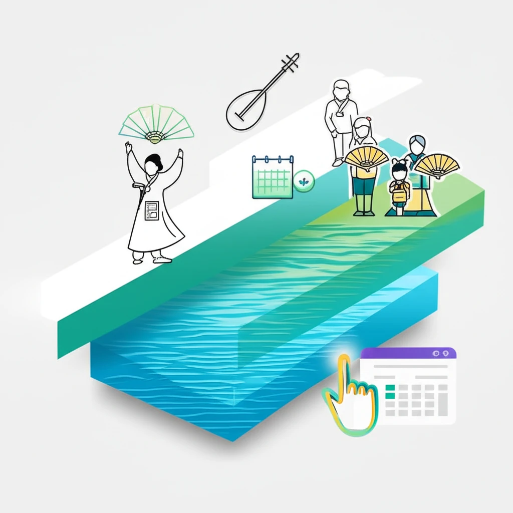 전통 체험의 모든 것 청계천 태극축제..