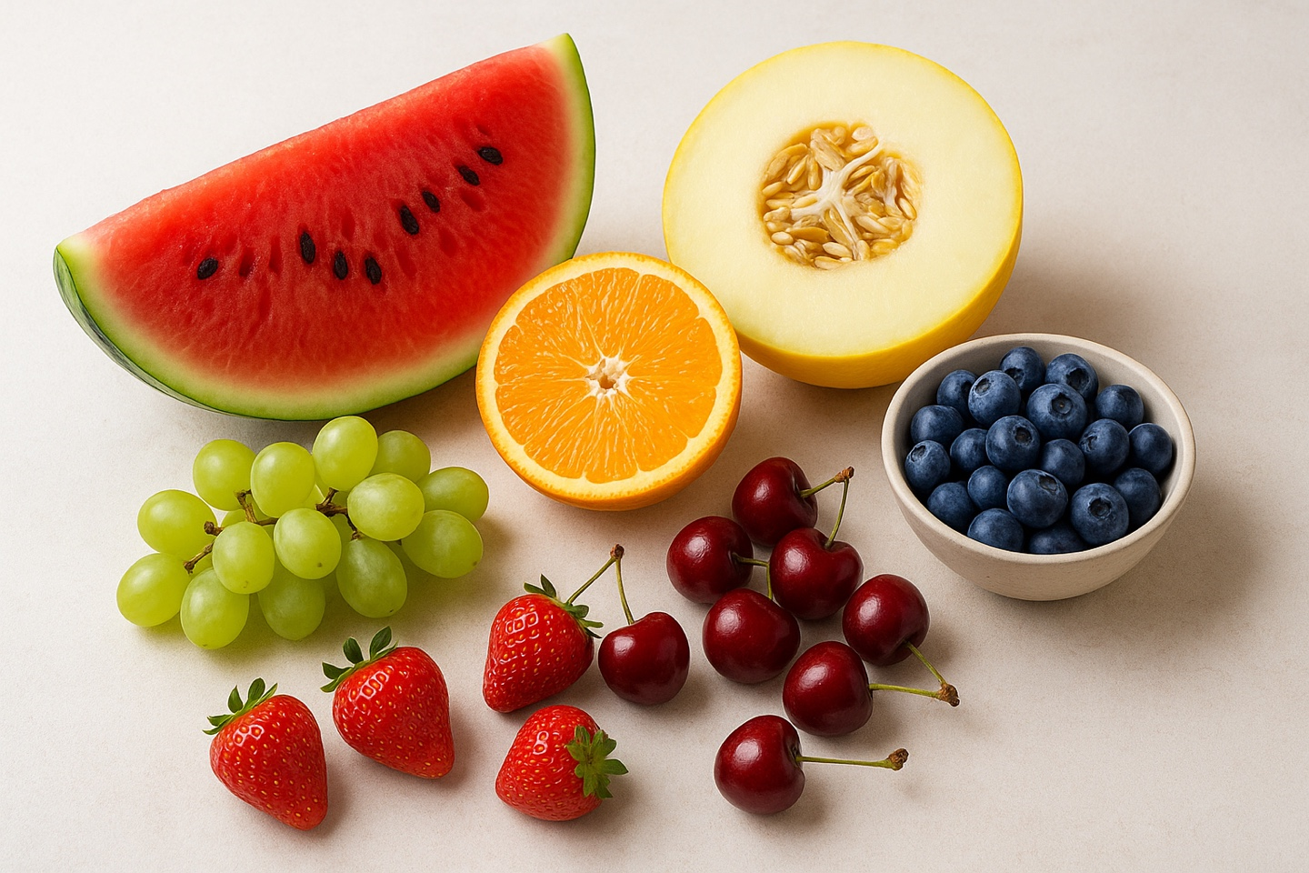 여름철 제철과일 관련 사진