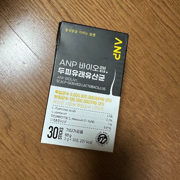 ANP 바이오랩 두피유래유산균 한박스