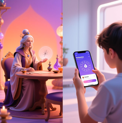 운세박사 청월아씨와 경쟁 서비스 비교 섹션 이미지