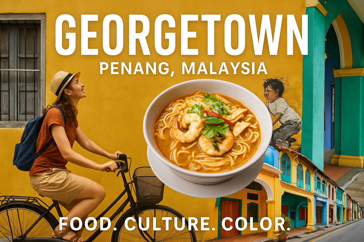 말레이시아 페낭 조지타운