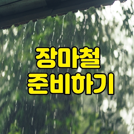 장마철 준비하기
