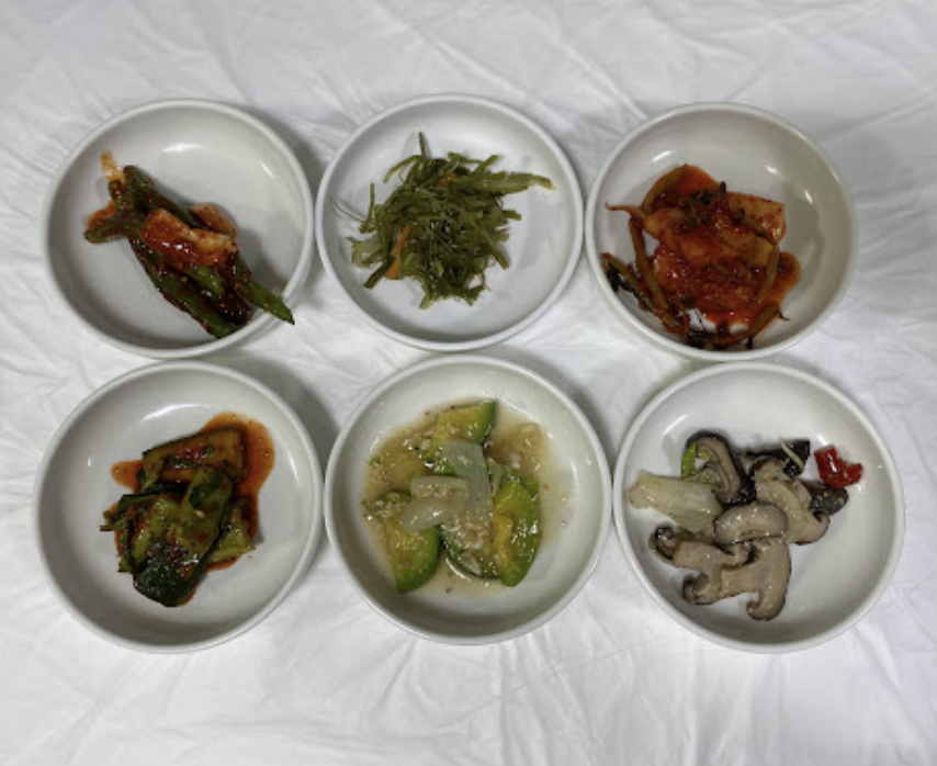 전원식당 밑반찬