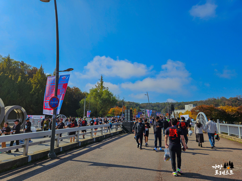 춘천 마라톤 마무리