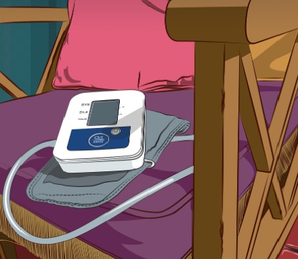 저혈압에 관련된 사진(혈압측정기)