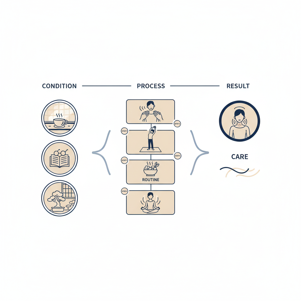 目元の皮膚構造と加齢に伴う変化の学術図解