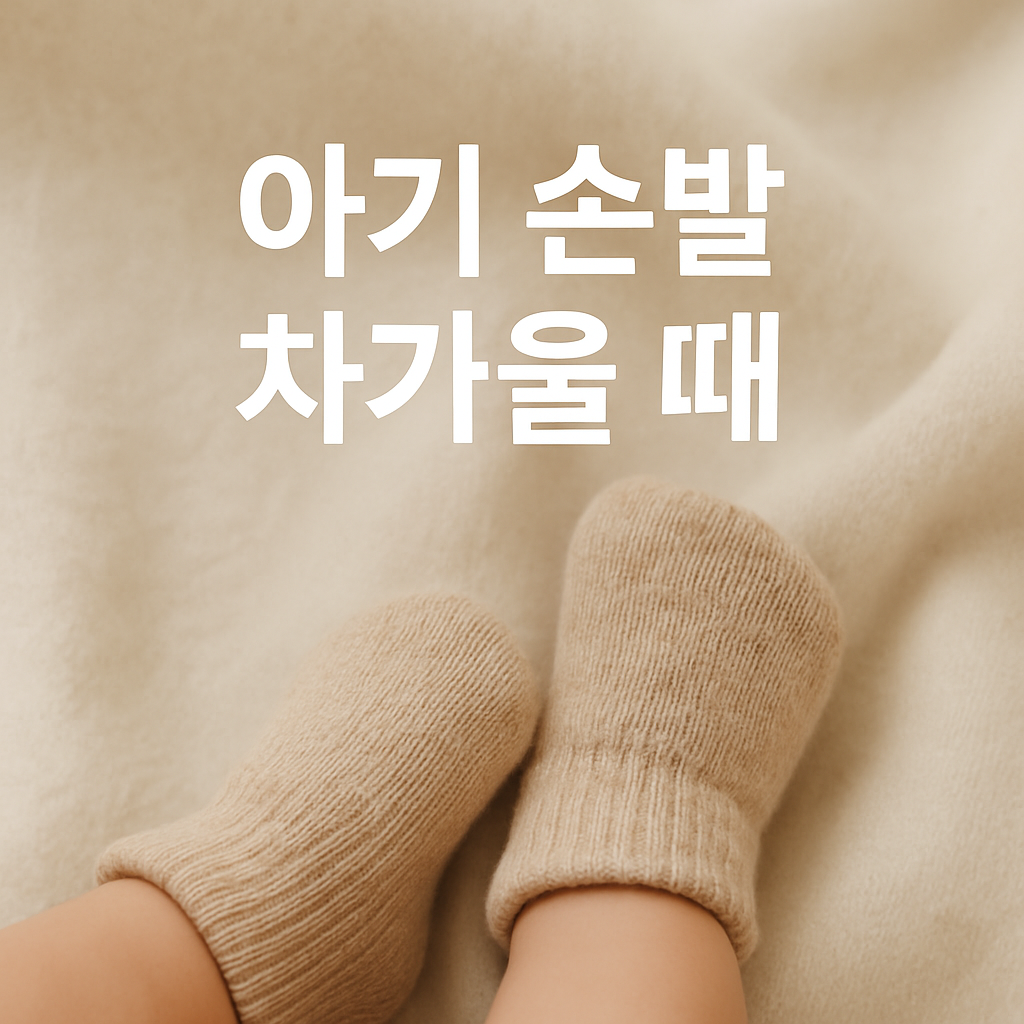 아기 손발이 차가운데 괜찮을까 신생아 체온관리 최신 지침🌡