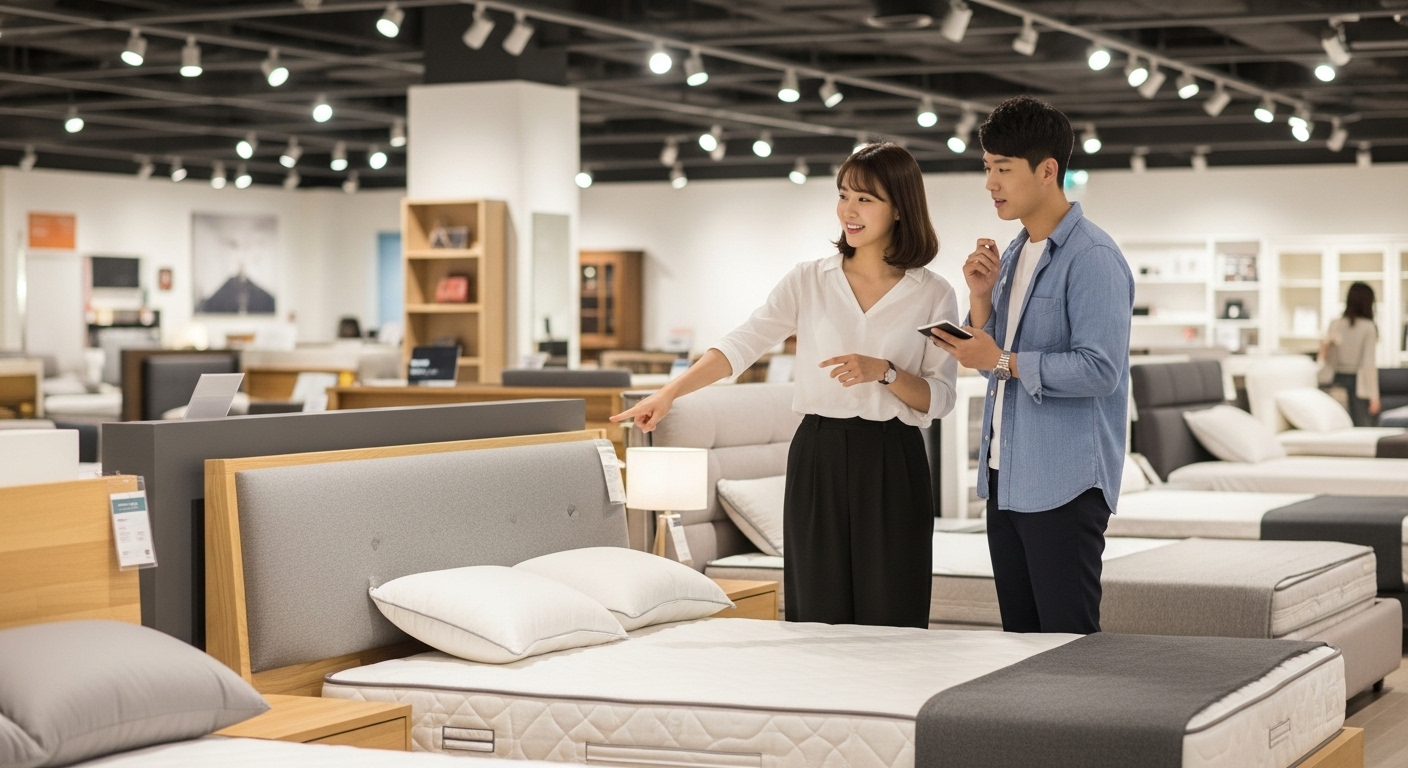 이케아 침대 패드