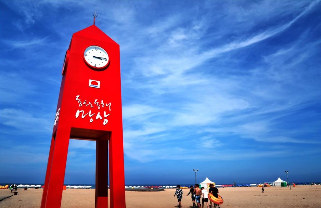 망상해변의-전경