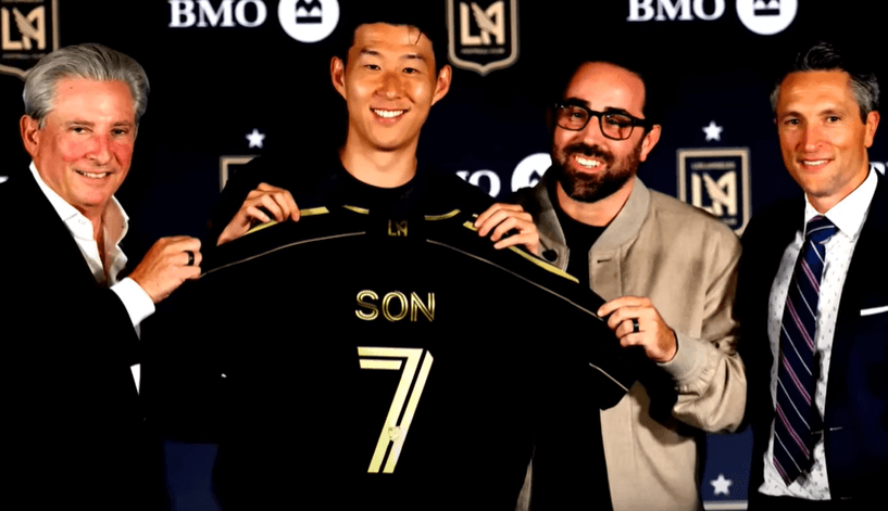 손흥민, 오타니