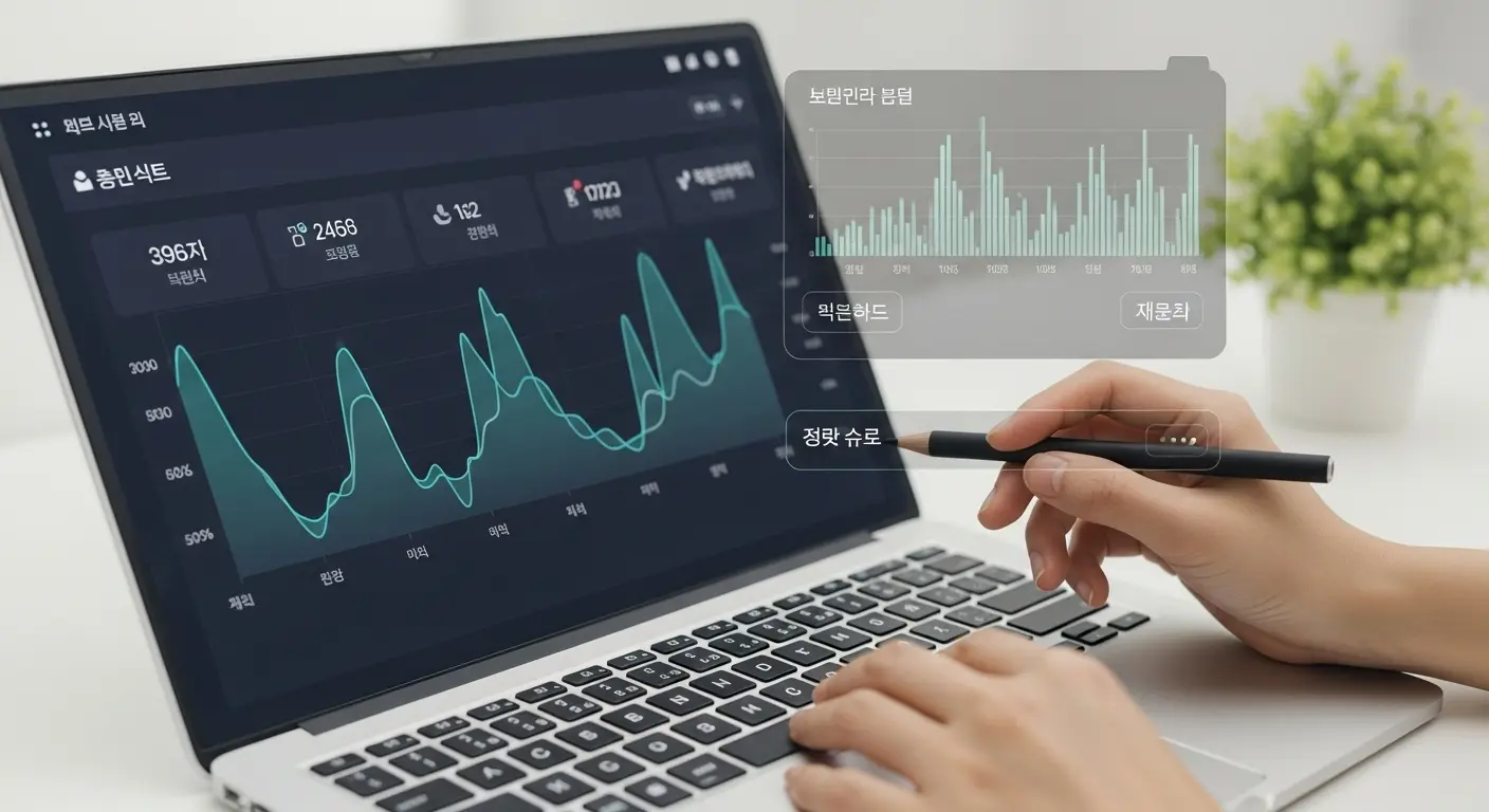 <img src="creator_compares_platform_ux_and_features.webp" alt="판매 플랫폼의 UX/UI를 비교하는 창작자의 장면 이미지 입니다">