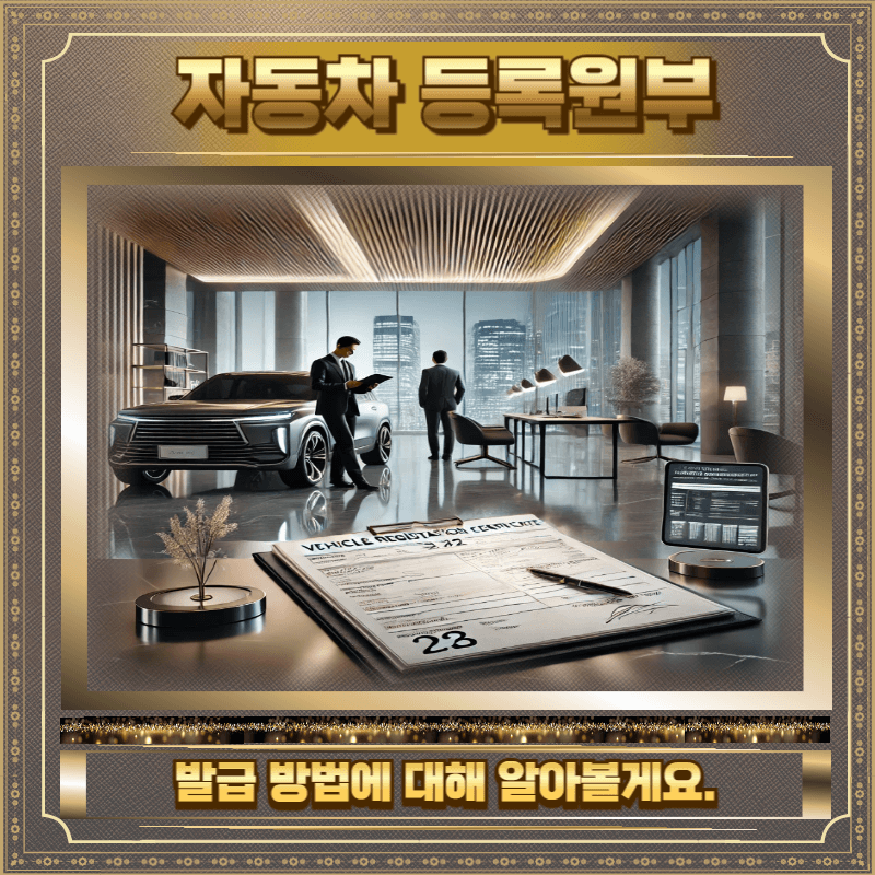 자동차등록원부 발급