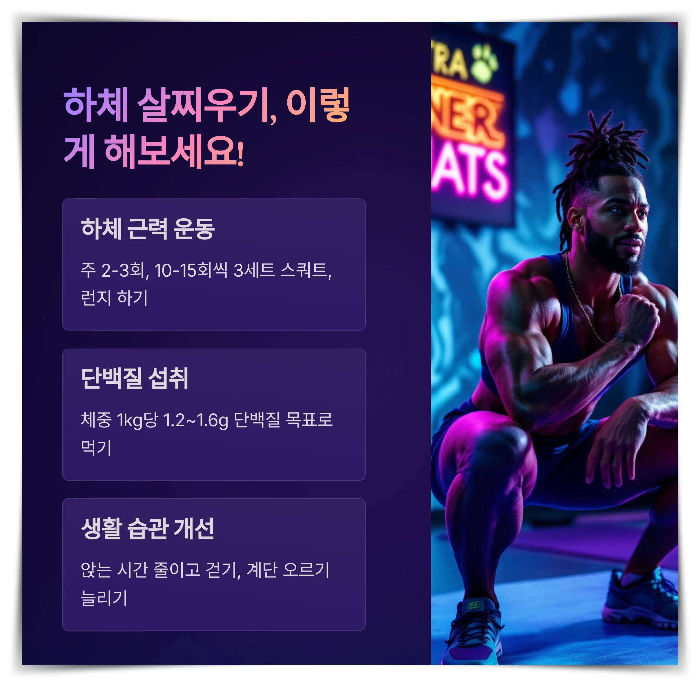 하체-살찌우기-방법