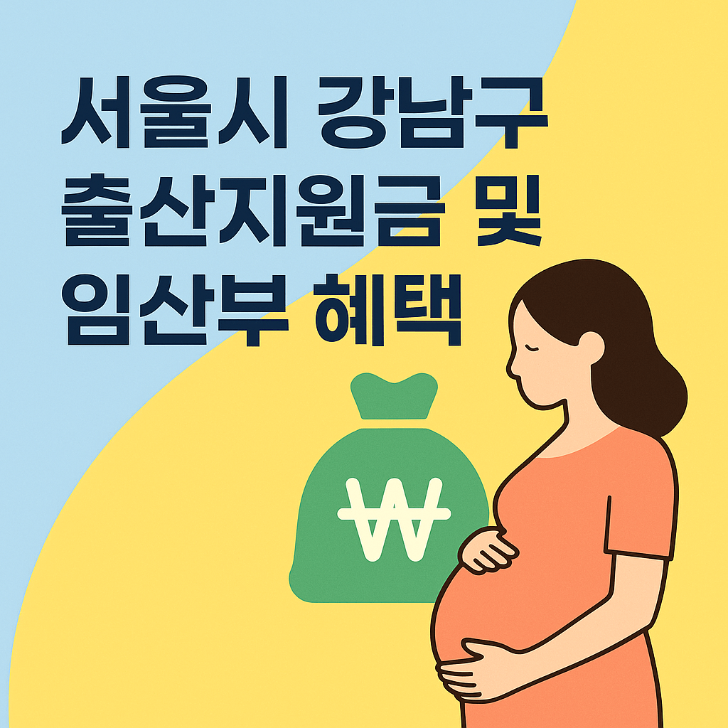 서울시 강남구 출산지원금