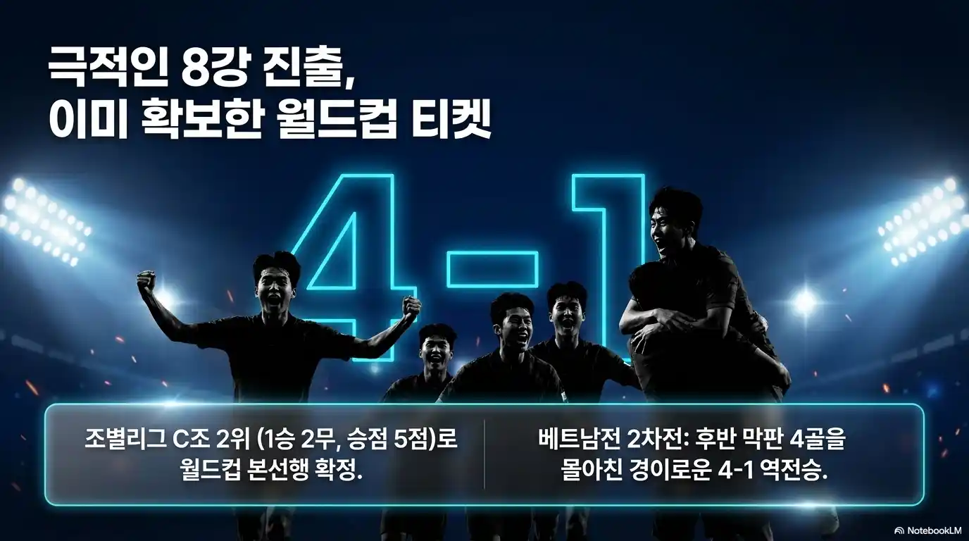 AFC U-17 아시안컵 한국 대표팀 조별리그 결과