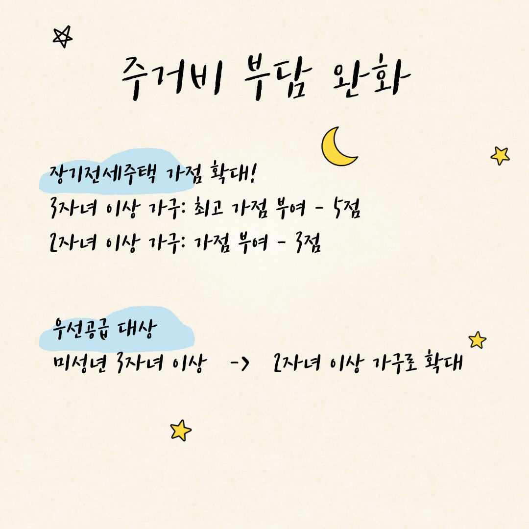 서울시 다자녀 혜택