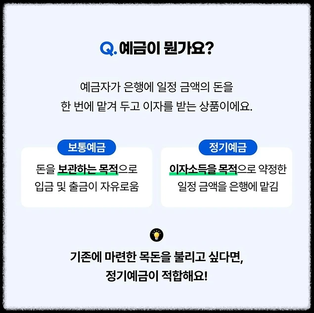 정기예금이란 무엇인가요?
