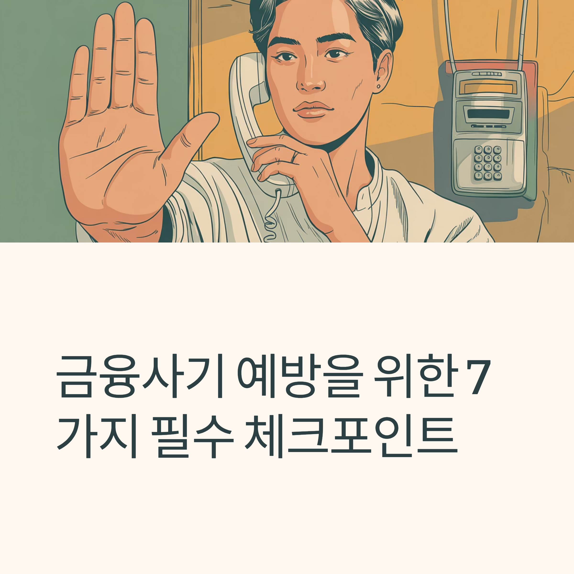 금융사기 예방 대표이미지
