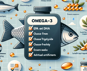 오메가 3 올바르게 고르는 법 그리고 효과(효능)
