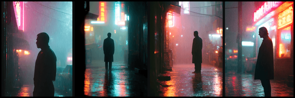 dramatic lighting을 활용한이미지 예시 Midjourney