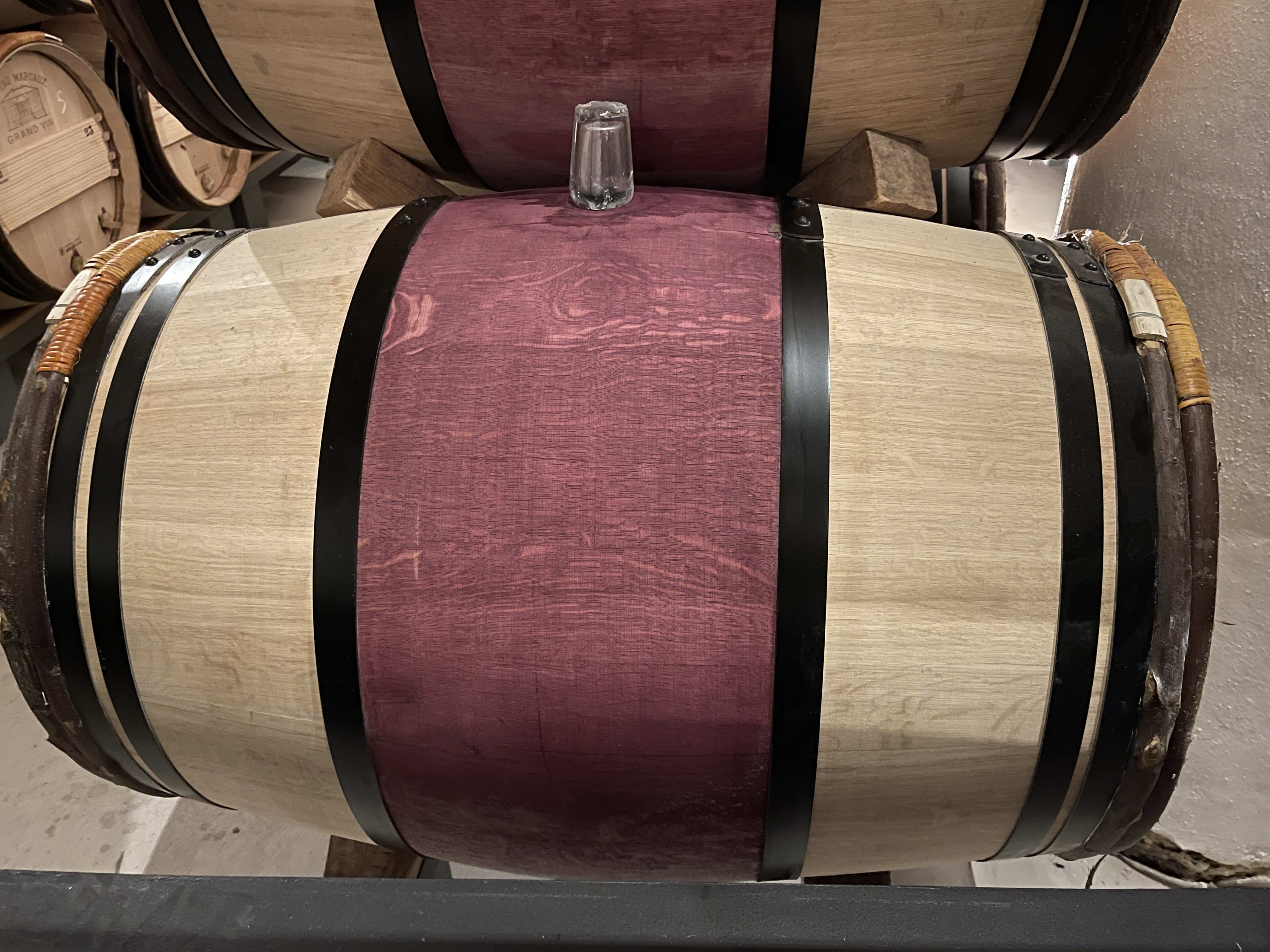 Château Margaux 1차 숙성 캐스크