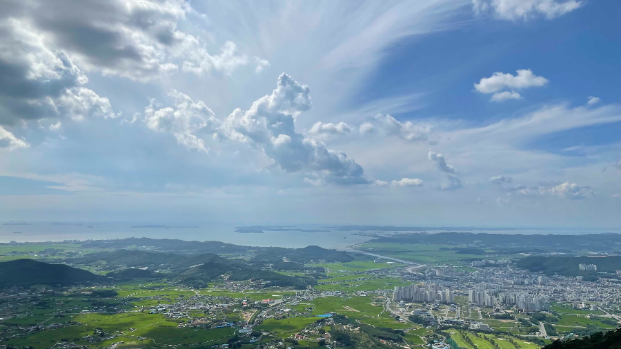 옥마산 전망대 (패러글라이딩 이륙장)