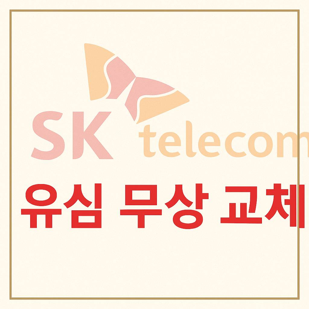 SKT 전 고객 유심 무상 교체