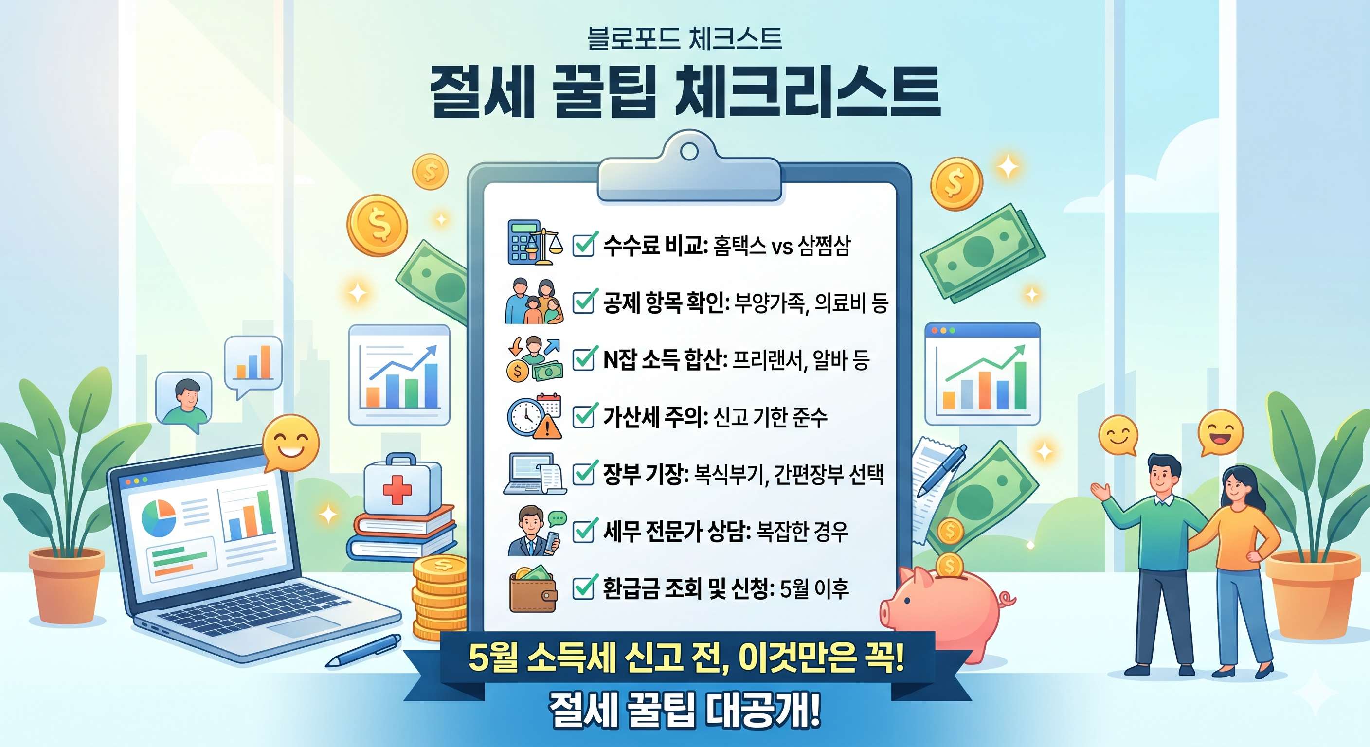 놓치면 안 될 체크리스트