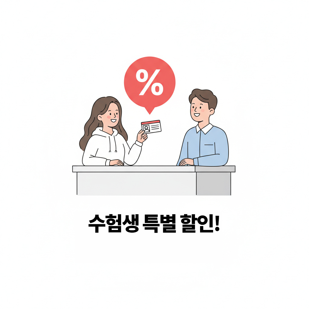 수험생할인