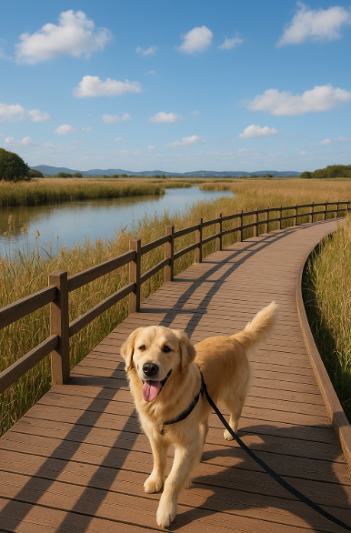 서울 근교 반려견 동반 당일치기 - 시화갯골생태공원 완벽 가이드