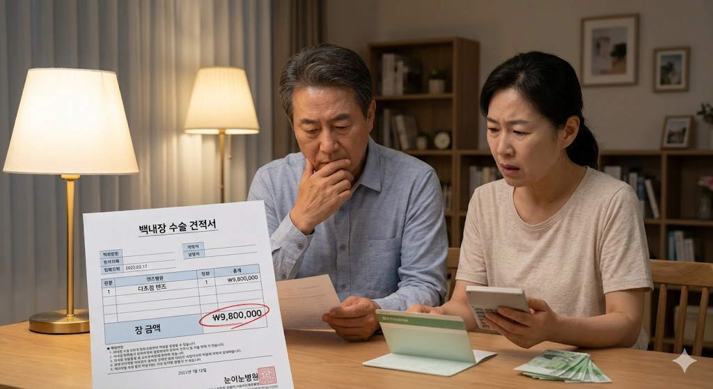 백내장 다초점 렌즈 수술 견적