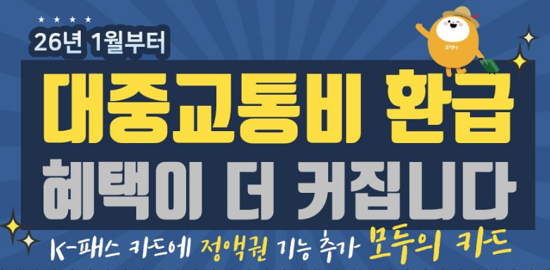 K패스 모두의 카드 환급기준법