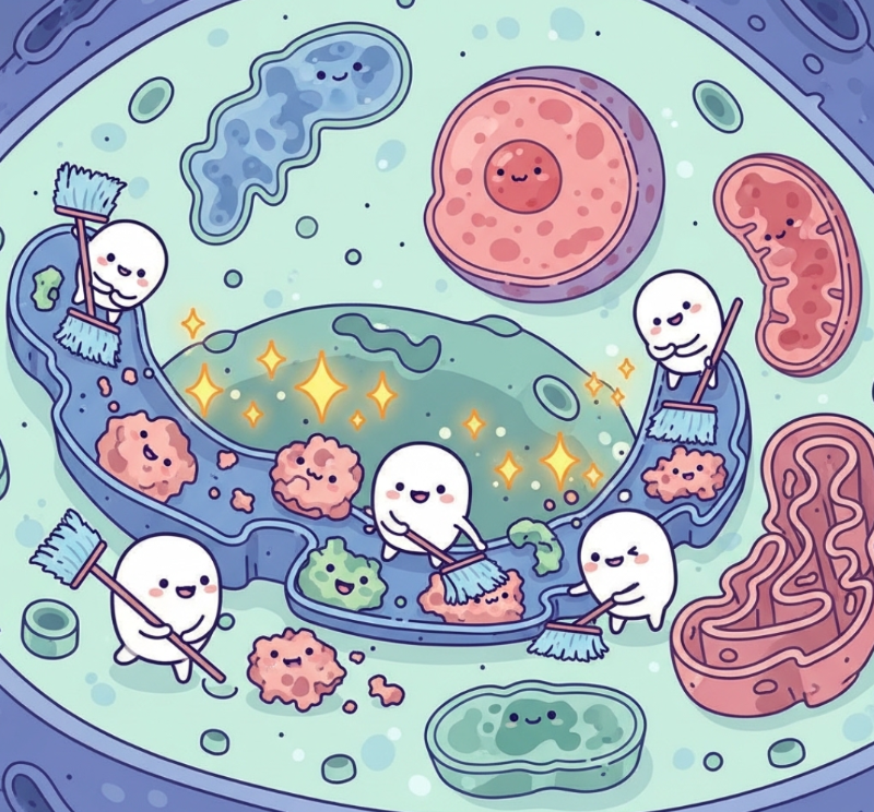 오토파지, 실제로 존재하는 우리 몸의 청소부