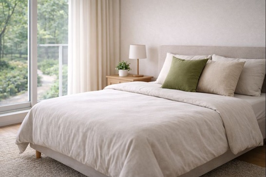 재물운 색조합 커튼/러그/쿠션