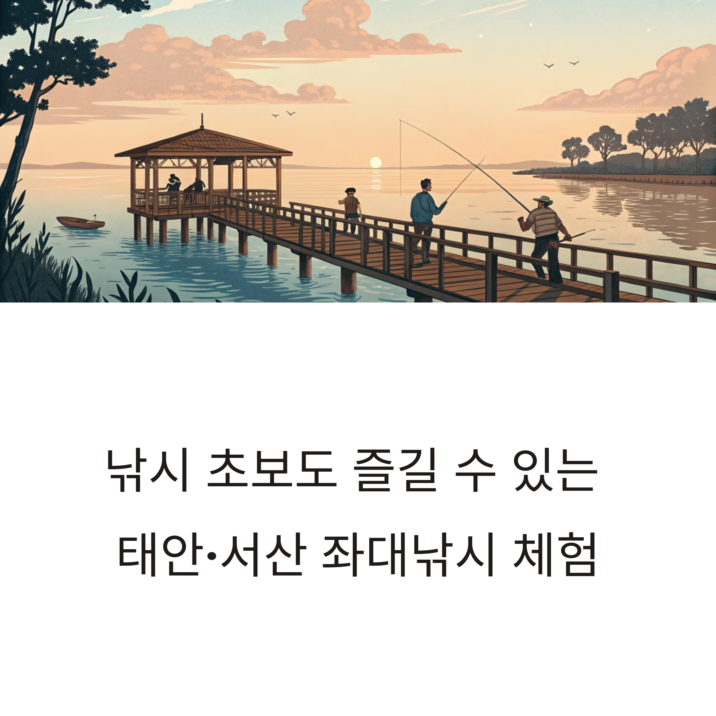 태안·서산 좌대낚시 체험