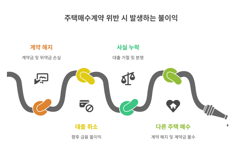 위반 시 발생하는 불이익