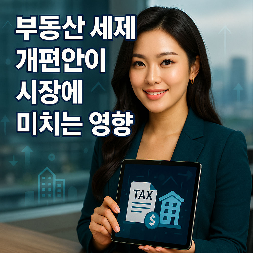 부동산 세제 개편안이 시장에 미치는 영향