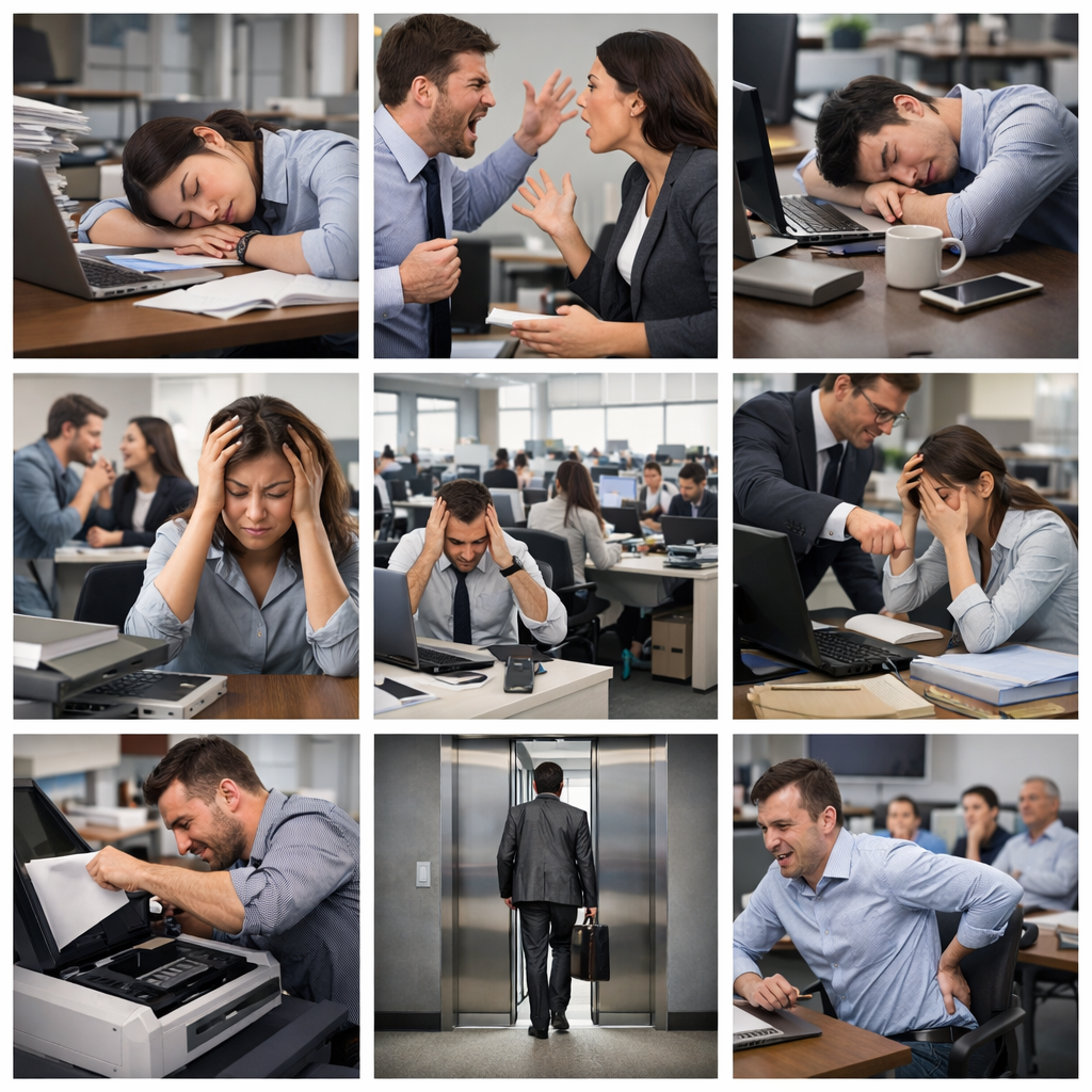 사무실 생활문제