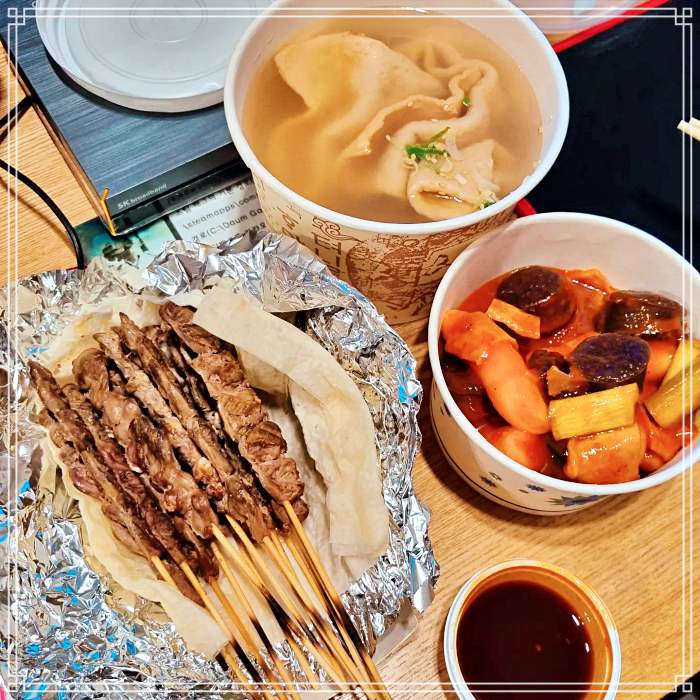 목포, 목포역 맛집 닭 염통 꼬치 구이, 순대 떡볶이
