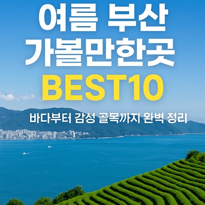 여름 부산 가볼만한 곳