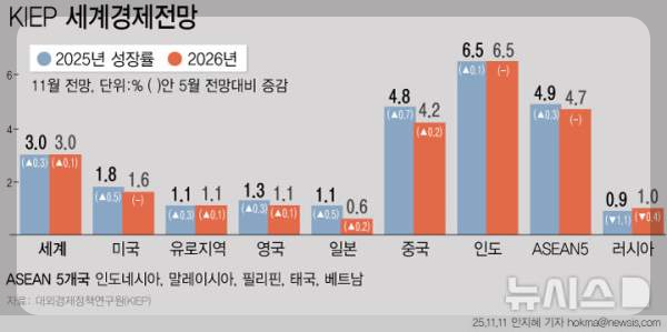KIEF 세계경제전망- 출처:뉴시스