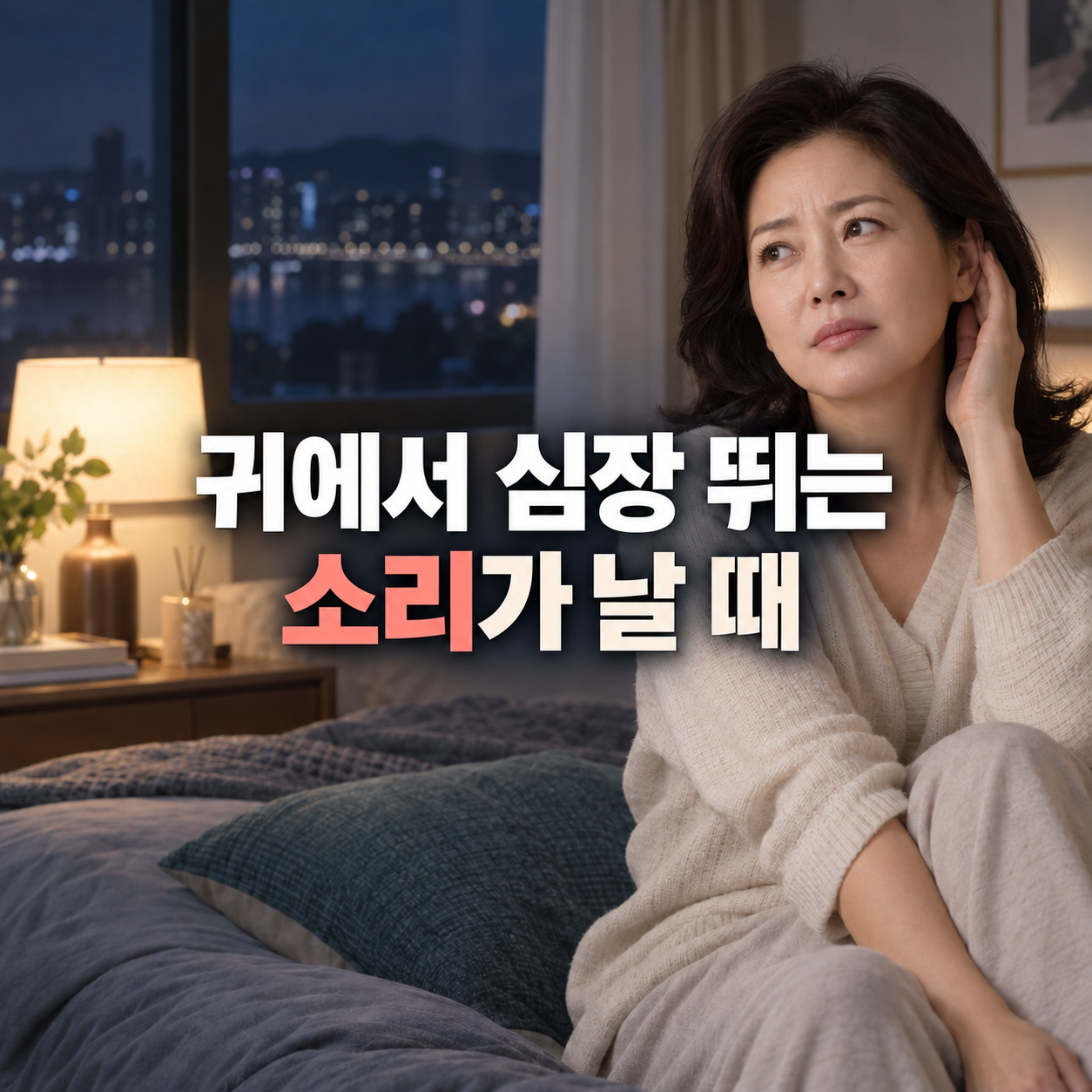 귀에서 심장 뛰는 소리가 들리는 이유