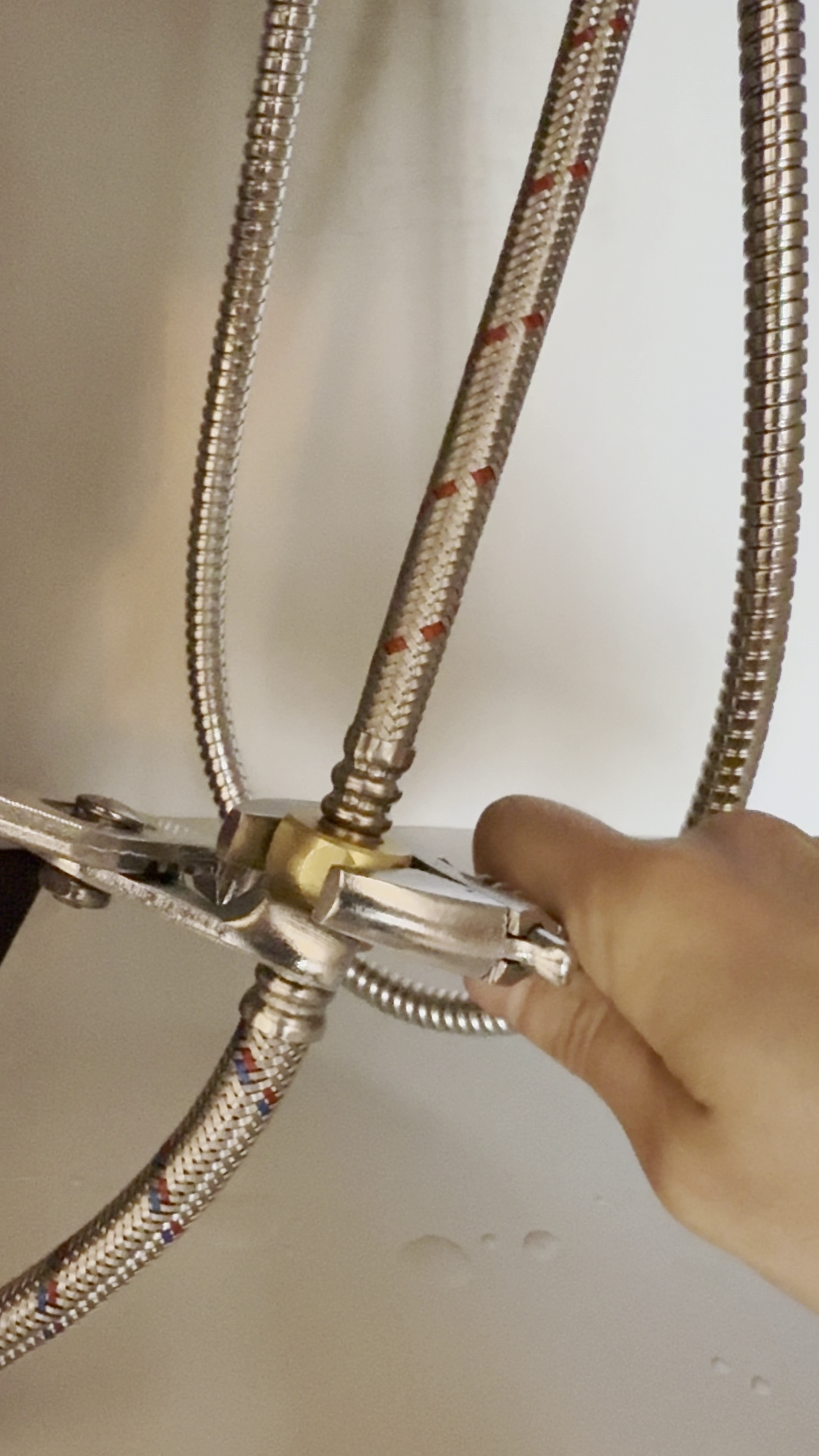 수전 교체 과정