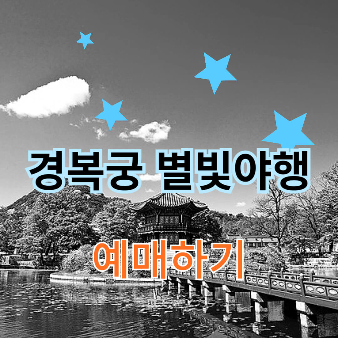 경복궁 별빛야행 예매하기