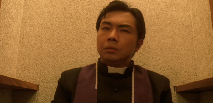 신부역으로 나온 임원희 (영화'킬러들의 수다')