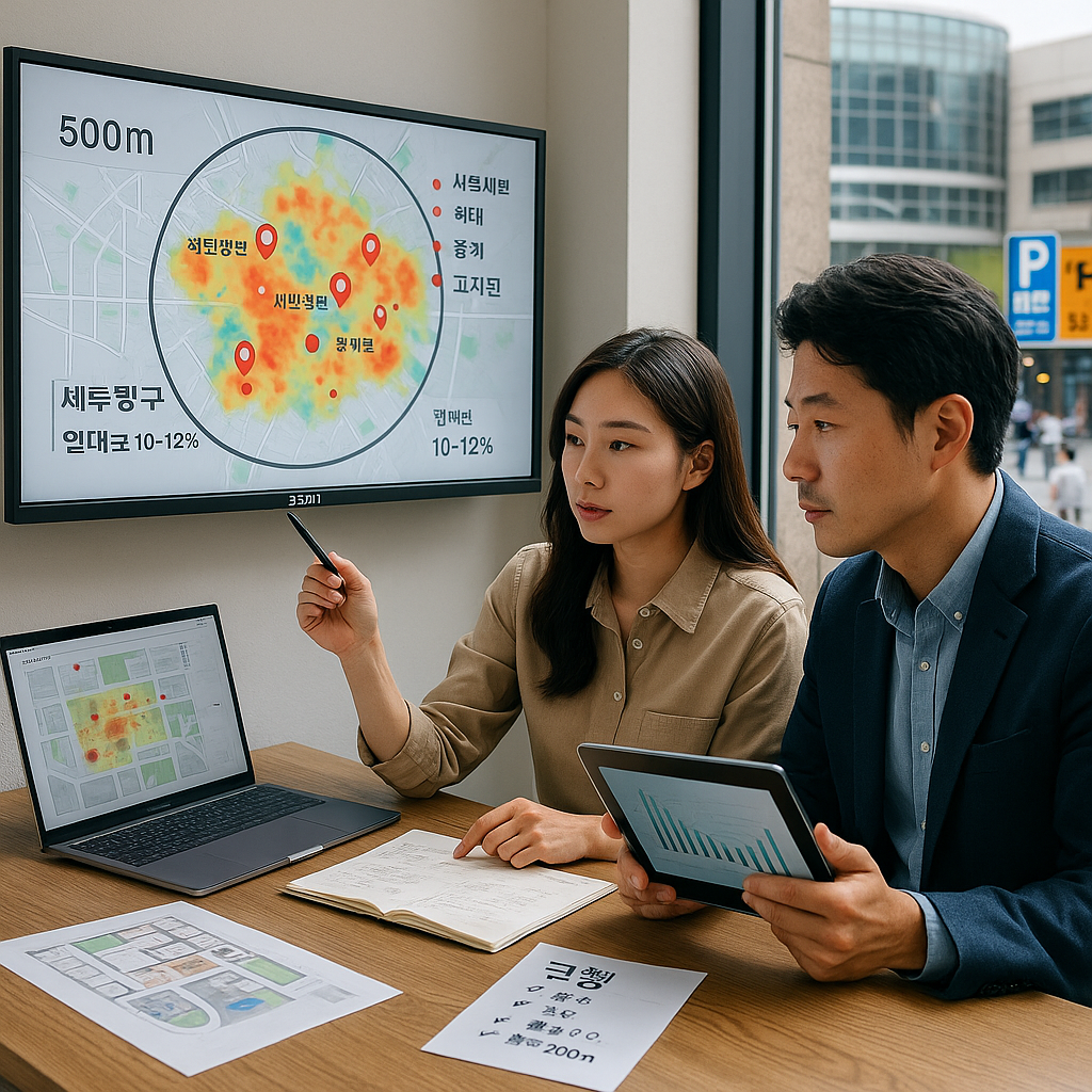 샤브샤브 상권 분석과 입지 선정